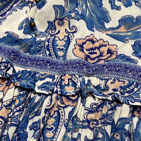 Spell and the Gypsy Etienne Mini Skirt in Monaco Size Small Like New - Picture 7 of 10